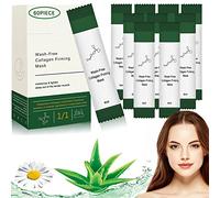 60 Pezzi Maschera Rassodante al Collagene Coreano, Maschera Viso al Collagene, Maschera al Collagene Coreana, Maschere Viso Idratanti Antietà, Cura del Viso