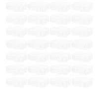 60 Pezzi Passanti per Etichette Bagagli in PVC Trasparente | Trasparenza Elevata, Finitura Satinata, per Carte Identificative e Uso in Viaggio