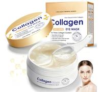 60 Pezzi Patch Occhi al Collagene, Patch Occhiaie e Borse in Hydrogel, Maschera Occhi per Contorno Occhi Secco e Stanco, per Occhiaie, Borse e Linee Sottili
