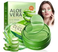 60 Pezzi Patch Occhi Aloe Vera, Maschera Idratante Occhi