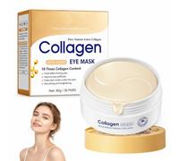 60 Pezzi Patch Occhi Collagene Hydrogel,Maschera Contorno Occhi per Occhiaie e Borse,Eye Patches Idratanti,Patch Occhi Anti Età per Rughe Sottili,Trattamento Rinfrescante per Donna e Uomo,80 g