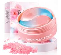 60 Pezzi Patch Occhi Hydrogel Sakura,Maschera Contorno Occhi