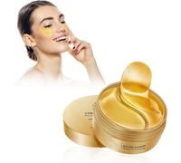 60 Pezzi Patch Occhi, Idratante Maschera D'occhio del Collagene, Bende per Gli Occhi Antietà 24K, Idrogel Cuscinetti per Gli Occhi Contro Occhiaie Rimuovi Borse Rughe e Gonfiore