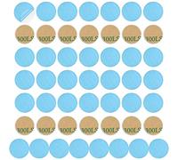 60 Pezzi Piastre Metalliche per Figure di Tonie, Piastre in Metallo Autoadesiva, Piastra Metallo per Supporto Magnetico da Auto con Adesivo, Placche Metalliche Adesive in Acciaio Inossidabile