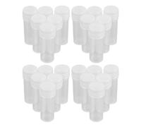 60 Pezzi Provette Campione in Plastica 5ml con Tappo a Vite | Chiusura Sigillata, Resistente alla Rottura, per Conservazione Campioni, Uso Educativo e Attività di Analisi