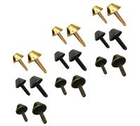 60 Pezzi Rivetti a Due Gambe in Ferro per Borse in Pelle, Fai | Custodie e Borse in Pelle, Assemblaggio Semplice, Fissaggio Saldo Sul Fondo, Uso Artigianale DIY