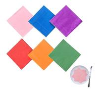60 Pezzi Tovaglioli Multicolore, Tovaglioli di Carta per Feste Tovaglioli Quadrati Tovaglioli di Carta Arcobaleno Tovaglioli da Pranzo per Compleanni Matrimoni Riunioni di Famiglia (33x33 cm)