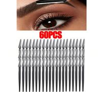 60 pezzi Trimmer e rasoio per sopracciglia, rimuovi calli e strumenti per la cura dei peli del corpo, set di rasoi per viso e sopracciglia con lame a manico lungo e protezioni di precisione, kit di cu