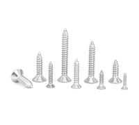 60 Pezzi Viti Autofilettanti M3x25mm in Acciaio Inossidabile 304, Testa Piatta Phillips Anticorrosione per Legno, Cartongesso, Mobili e Progetti Fai-da-Te