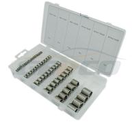 60 Pezzo Inserti Set M4 M6 M8 M10 M12 M14 2D Kit di Riparazione per Filetto