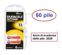 Duracell ActiveAir Batterie Acustiche Medical DA13 6pz