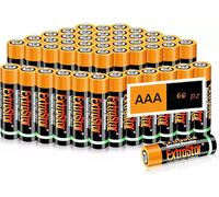 60 pile EXTRASTAR Pile Mini Stilo AAA Performance aaa batterie confezione da 60p