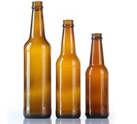 60 pz Bottiglie vuote di Birra da 33 cl riutilizzabili con Tappi Inclusi | Kit 60 Bottiglie e 200 Tappi per la Produzione di Birre Artigianali e travaso della Birra