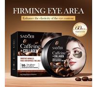 60 Pz Caffeina Cristallo Collagene Maschera per Gli Occhi Anti Cerchi Scuri Ant-
