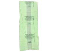 60 PZ CIRCA Sacco steso Verde BIO COMPOSTABILE per organico 90x120 cm