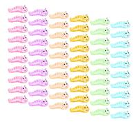 60 pz. Luminoso Mini Caterpillar Figurine Resina Microlandscape Figurine Bruco