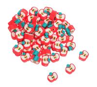 60 pz perline in frutta con separatore per gioielli e