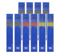 60 Pz Set Di Matite In Legno Da 28 Mm Ricariche Di Matite Per Falegname