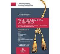 60 referendari TAR. La sentenza
