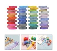 60 Rolls Nastro Adesivo Washi Tape Set Adesivi Colorato Arredamento