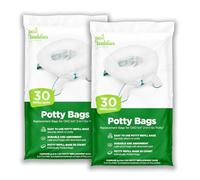 60 sacchetti di ricambio per vasino: assorbenti e usa e getta, compatibili con OXO Tot 2 in 1 Go Potty | Forti, a prova di perdite, funzionano con la maggior parte dei vasini da viaggio, vasini,