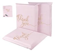 60 Sacchetti Di Spedizione In Plastica,30 X 40 Cm Sacchetti Di Spedizione Con Nastro Adesivo Auto Buste Postali Impermeabile E Resistente All'umidità Per L'imballaggio Shopping Colore Rosa Champagne