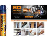 60 secondi schiuma adesiva rapida manuale 750 ml