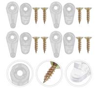 60 Sets Clip Di Per Il Fissaggio Del Appendere Lo Specchio Retainer Clips