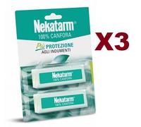 60 TAVOLETTE NEKATARM 100% CANFORA PROTEZ. INDUMENTI ARMADI ANTITARME 50gr