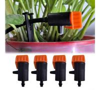 60 teste di gocciolamento da giardino a flusso regolabile per risparmiare tempo e fatica con irrigazione automatizzata