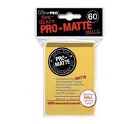 Ultra-Pro- Yu-Gi-Oh 53040 Bustine Small PRO Matte, Giallo, 60 Pezzi, Colore Yellow, 84268