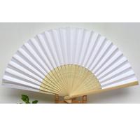 60 VENTAGLI VENTAGLIO MATRIMONIO BAMBU BAMBOO CARTA BIANCHI SPOSA WEDDING