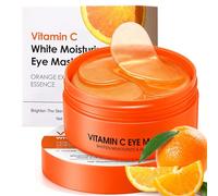 60 Vitamin-C Under Eye Patches,Patch Occhi alla Vitamina C & Collagene per Occhiaie,Borse e Linee Sottili,Idratante Gel Contorno Occhi Anti-Age & Refreshing Eye Treatment