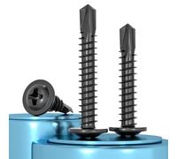 60 viti autofilettanti in metallo M4 (M4,2 x 16 mm)