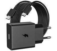 60 W Caricatore e 1,8 Metri Cavo per Samsung Galaxy S26 Ultra 5G, Ricarica Rapida Tipo C Cavo e Mini Adattatore di Caricabatterie USB C 60 Watt PD3.0 per Galaxy S25+ S24+ Samsung A56 A36 Tab S10+