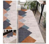 60 x 220 cm Tappeto Passatoia Cucina Antiscivolo Lavabile Tappeto Runner Corridoio Lungo Tappeti Salotto Tappetino Camera da Letto Moderno Tappetini Lungo per Entrata Balcone Lavanderia Bagno