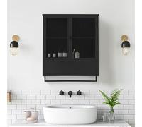 60 x 23 x 78 cm porte in vetro ci sono anche porte posteriori con due g di pareti chiuse, mensole indipendenti e portasciugamani. Un piccolo soggiorno, bagno, caffetteria e anche un soggiorno buio