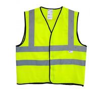 60 X 3m Reflective Safety Vest Giubbotto Catarinfrangente Riflettente Giallo Sic