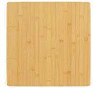 60 x 60 x 1,5 cm Bamboo Table Top, Square Wood Desk Top, Natural Walnut Wood Finish, Durable Surface for Coffee Table, Ristorante, Home