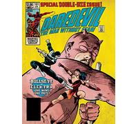 60 x 80 cm Daredevil della Marvel Comics - Camicia Giocatore Freccette Vs Elektra Tela Stampa