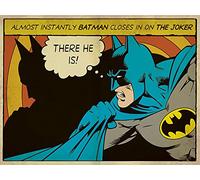 60 x 80 cm DC Comics Batman - con Il Cristallo! Tela Stampa