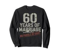 60 Years Of Marriage - 60 years anniversary of marriage Felpa