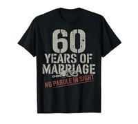 60 Years Of Marriage - 60 years anniversary of marriage Maglietta