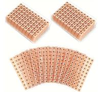 600/1200PCS Rilassamento Orecchio Adesivi Terapia Ago Patch Orecchio Agopuntura Ago Orecchio Massaggio Cura Auricoloterapia Vaccaria Semi