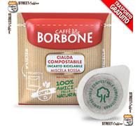 50 Cialde in Carta Caffè Borbone Miscela Rossa