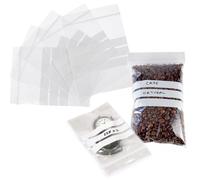 600 buste bustine sacchetto a zip con chiusura per alimenti trasparente 8x12 cm