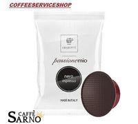 LOLLO CAFFE' PASSIONEMIO 100 CAPSULE ESPRESSO NERO COMPATIBILE A MODO MIO