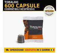 600 Capsule Cremosa Toraldo Compatibili Macchine Nespresso