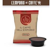 600 Capsule Il Caffè Dell' Emporio Compatibili Lavazza A Modo Mio Strong Red