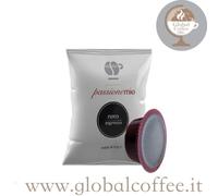 LOLLO CAFFE' PASSIONEMIO 100 CAPSULE ESPRESSO NERO COMPATIBILE A MODO MIO